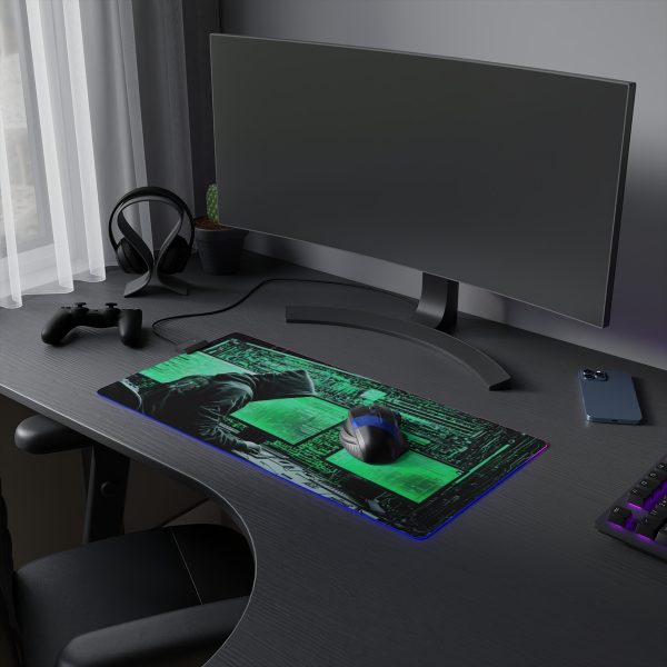 Hacker 30 LED Gaming Mouse Pad - Image 13