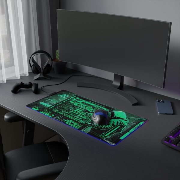 Hacker 31 LED Gaming Mouse Pad - Image 13