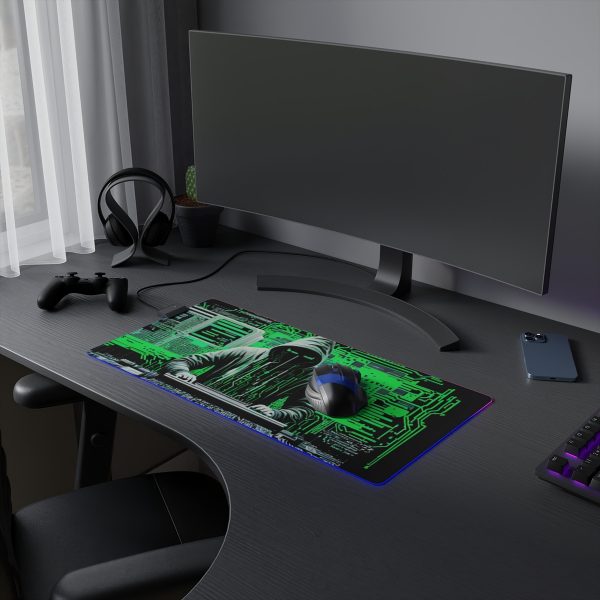 Hacker 32 LED Gaming Mouse Pad - Image 13