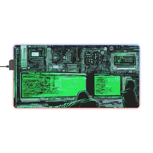 Hacker 33 LED Gaming Mouse Pad - Image 8