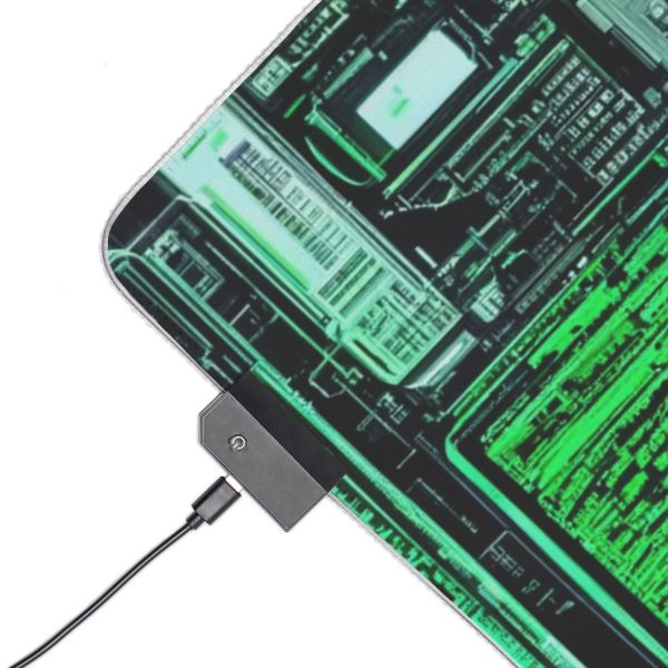 Hacker 33 LED Gaming Mouse Pad - Image 10