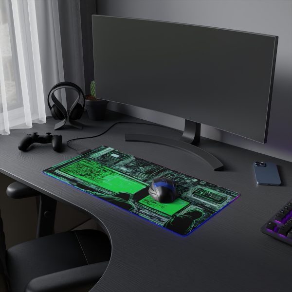 Hacker 33 LED Gaming Mouse Pad - Image 13