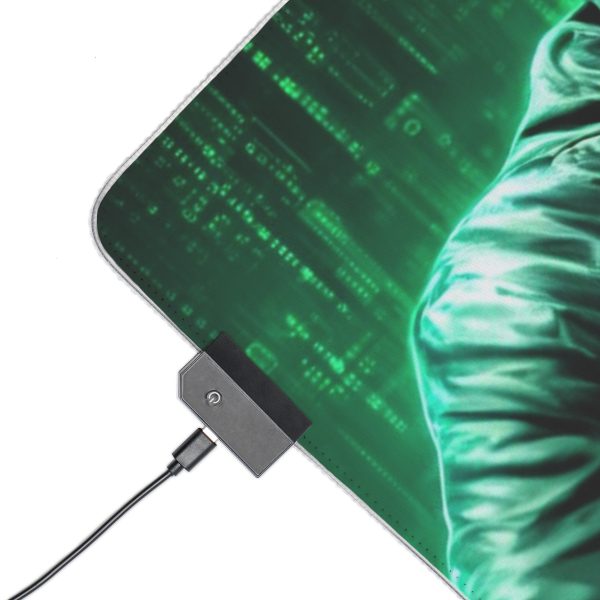 Hacker 4 LED Gaming Mouse Pad - Image 10