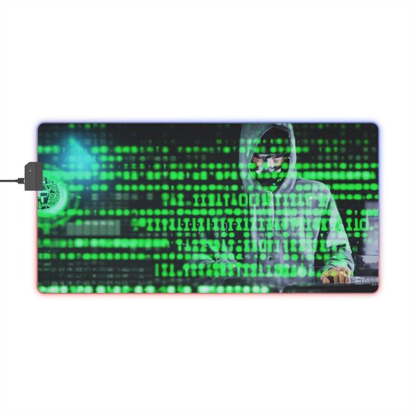 Hacker 36 LED Gaming Mouse Pad - Image 8
