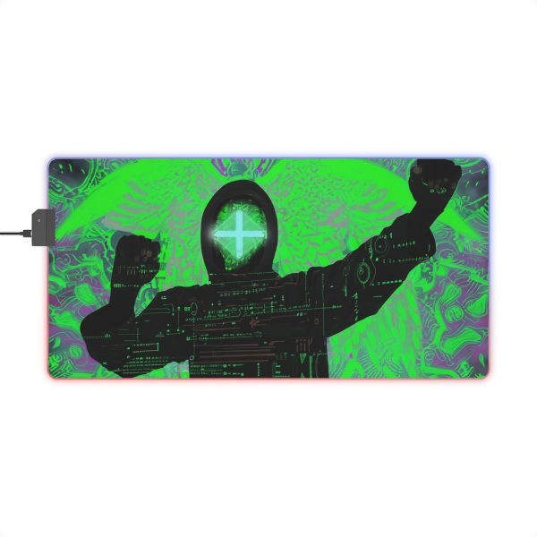 Hacker 38 LED Gaming Mouse Pad - Image 8