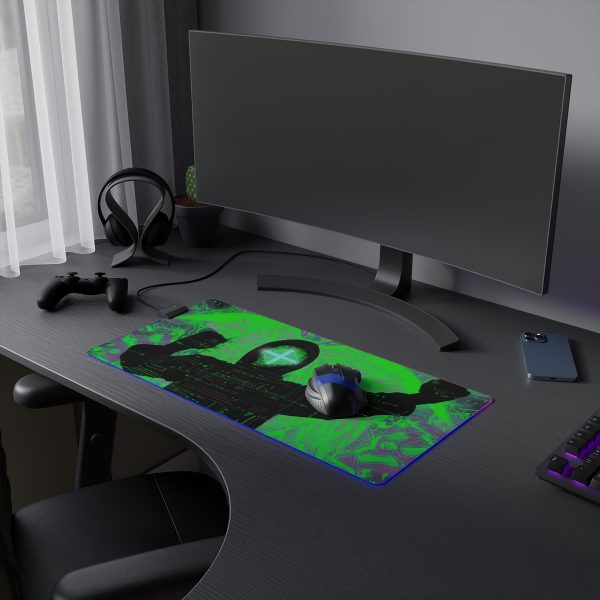 Hacker 38 LED Gaming Mouse Pad - Image 13