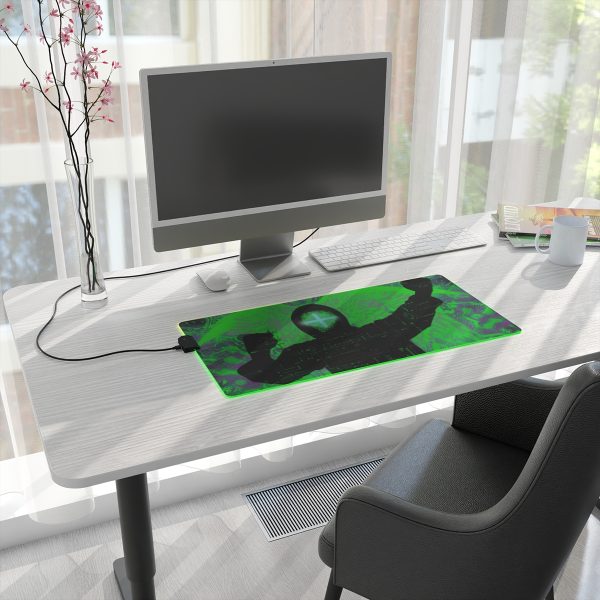 Hacker 38 LED Gaming Mouse Pad - Image 14