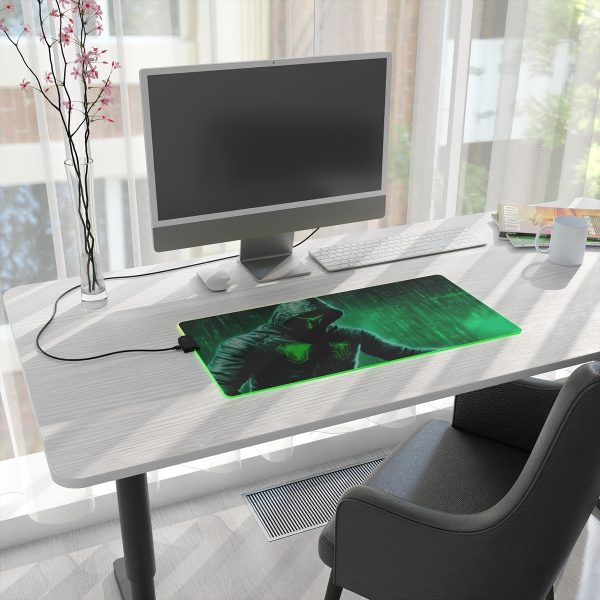 Hacker 4 LED Gaming Mouse Pad - Image 14