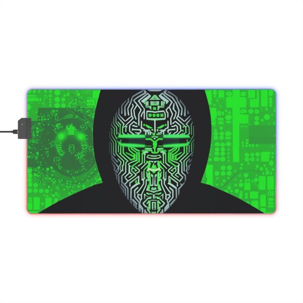 Hacker 40 LED Gaming Mouse Pad - Image 8