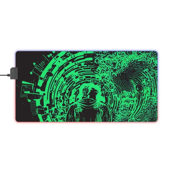Hacker 5 LED Gaming Mouse Pad - Image 8