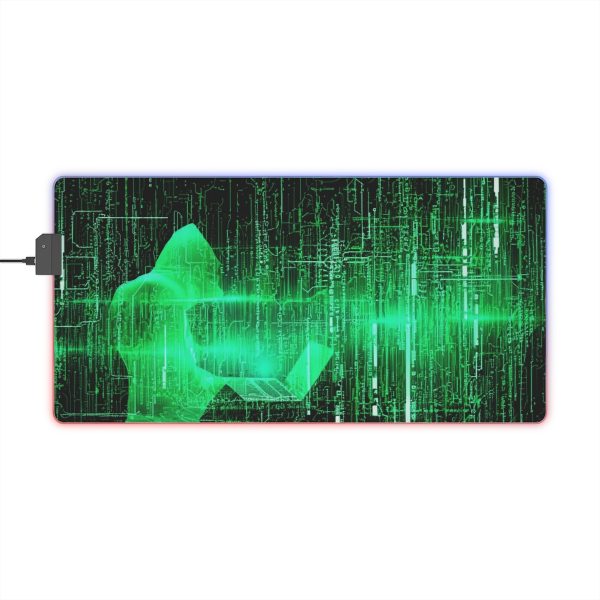 Hacker 6 LED Gaming Mouse Pad - Image 8
