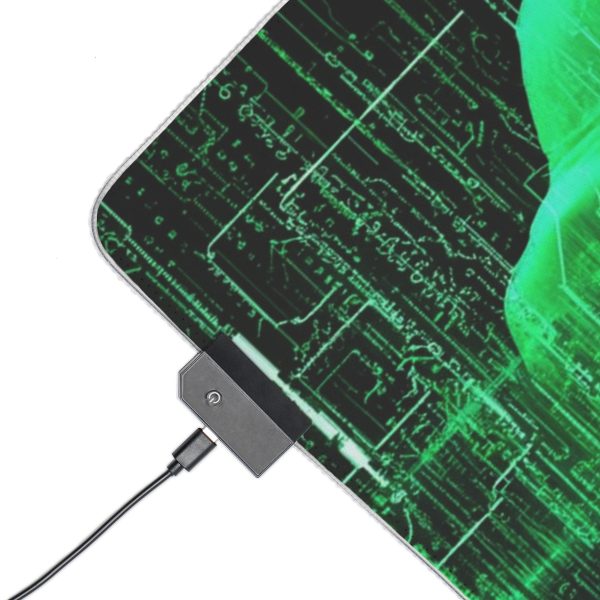 Hacker 6 LED Gaming Mouse Pad - Image 10