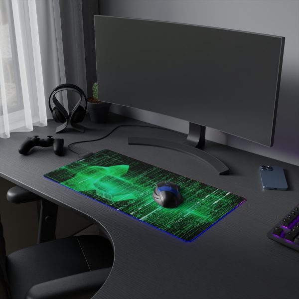 Hacker 6 LED Gaming Mouse Pad - Image 13