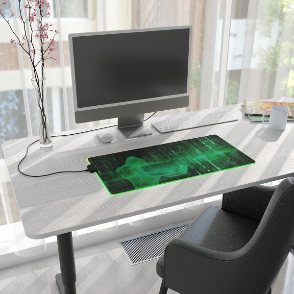 Hacker 6 LED Gaming Mouse Pad - Image 14