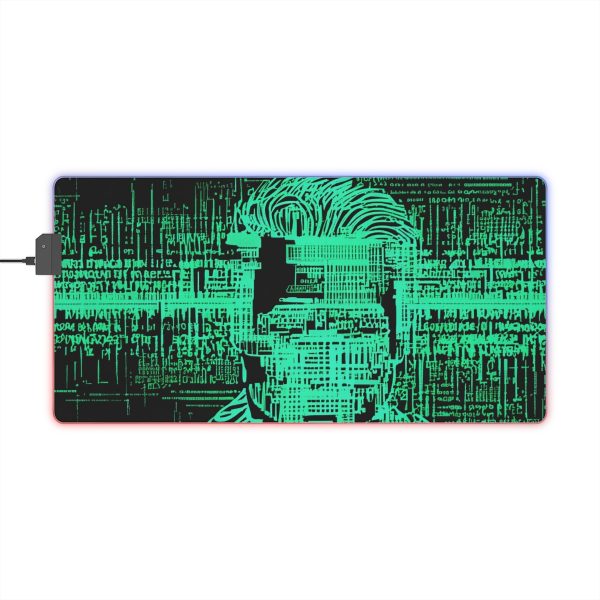Hacker 7 LED Gaming Mouse Pad - Image 8