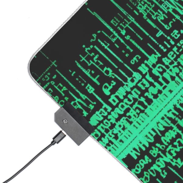 Hacker 7 LED Gaming Mouse Pad - Image 10