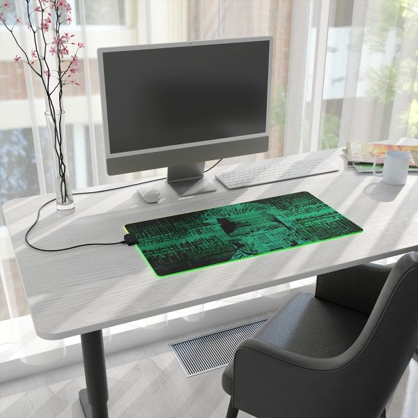 Hacker 7 LED Gaming Mouse Pad - Image 14