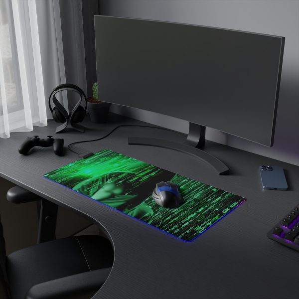 Hacker 1 LED Gaming Mouse Pad - Image 13