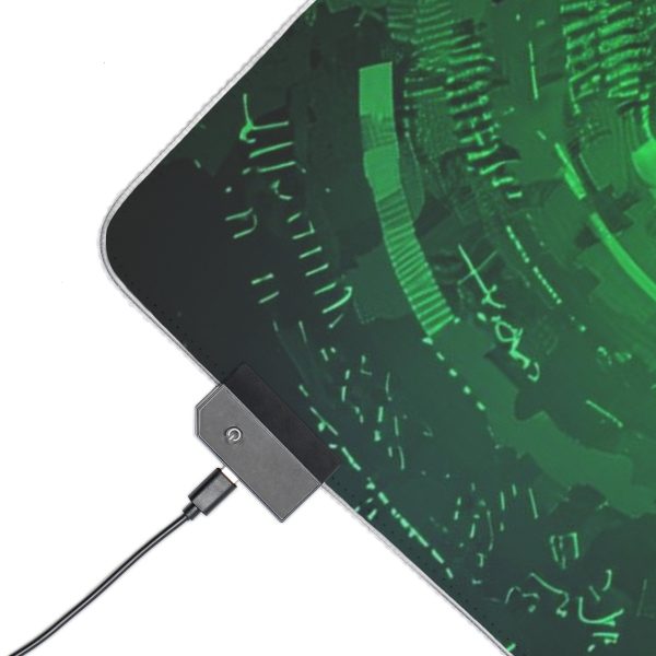 Hacker 8 LED Gaming Mouse Pad - Image 10