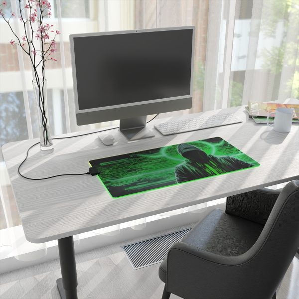 Hacker 10 LED Gaming Mouse Pad - Image 14