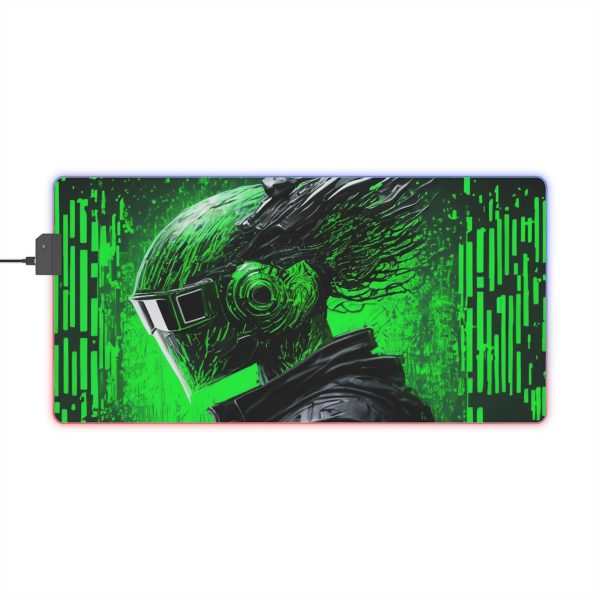 Hacker 11 LED Gaming Mouse Pad - Image 8