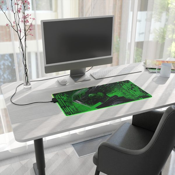 Hacker 11 LED Gaming Mouse Pad - Image 14