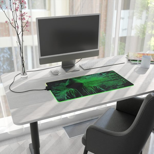 Hacker 12 LED Gaming Mouse Pad - Image 14