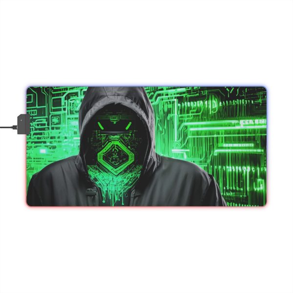 Hacker 13 LED Gaming Mouse Pad - Image 8