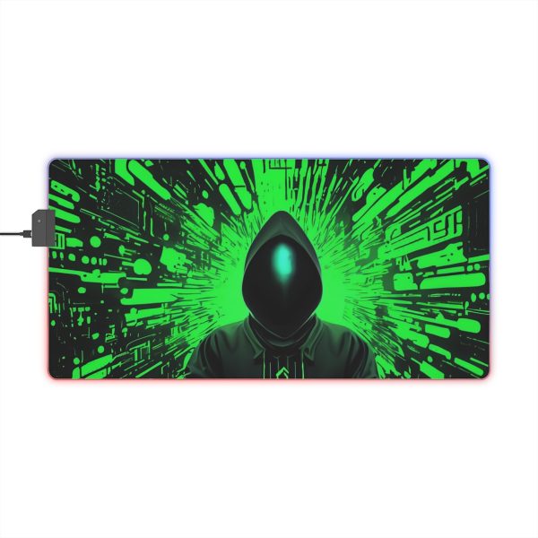 Hacker 14 LED Gaming Mouse Pad - Image 8