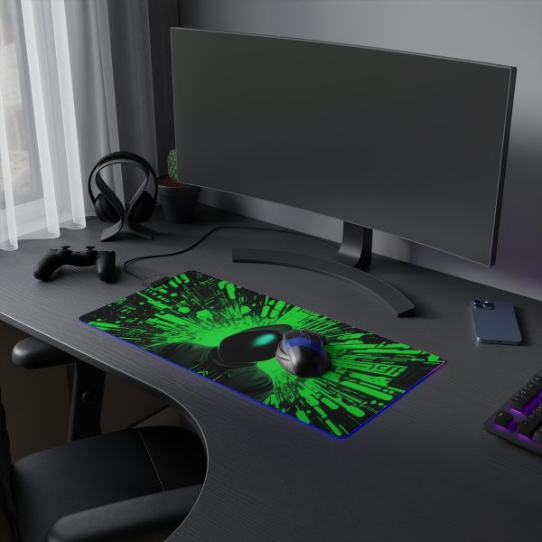 Hacker 14 LED Gaming Mouse Pad - Image 13
