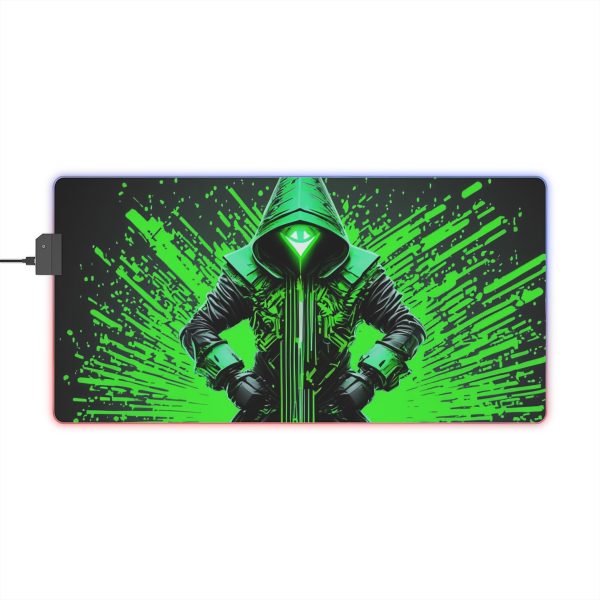 Hacker 15 LED Gaming Mouse Pad - Image 8