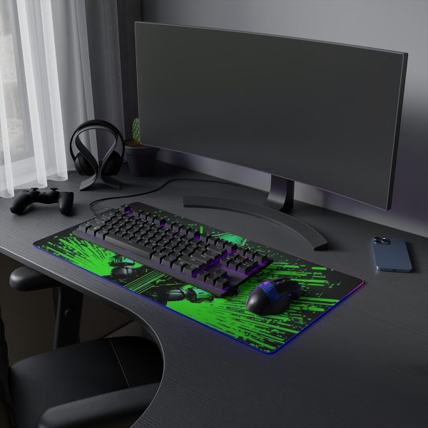 Hacker 15 LED Gaming Mouse Pad - Image 20