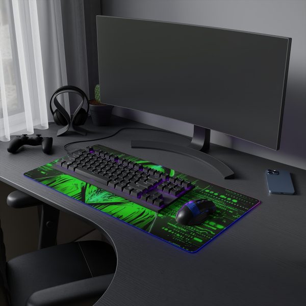 Hacker 22 LED Gaming Mouse Pad - Image 20