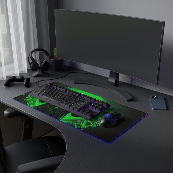 Hacker 24 LED Gaming Mouse Pad - Image 20