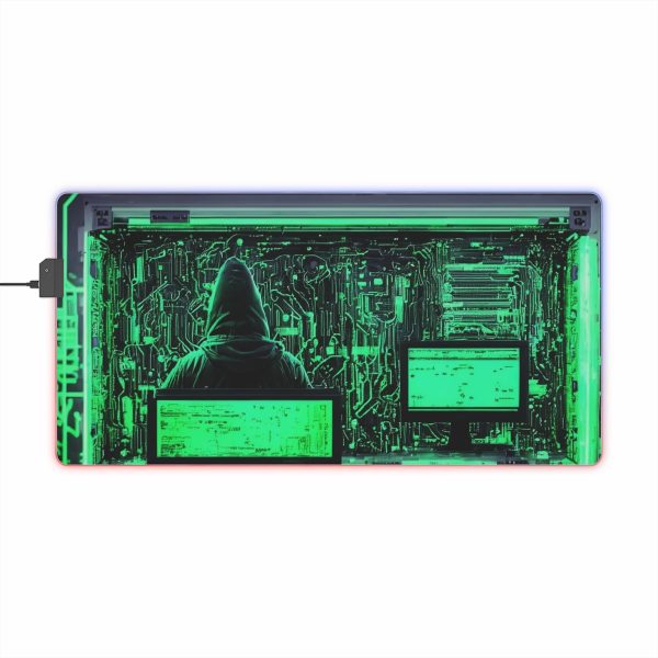Hacker 26 LED Gaming Mouse Pad - Image 15