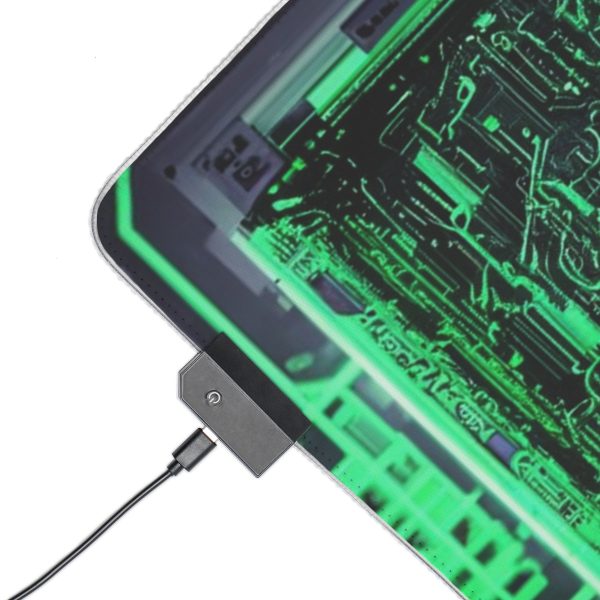 Hacker 26 LED Gaming Mouse Pad - Image 17