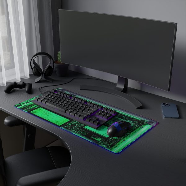 Hacker 26 LED Gaming Mouse Pad - Image 20