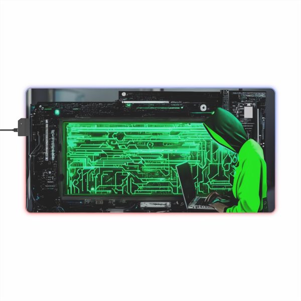 Hacker 27 LED Gaming Mouse Pad - Image 15