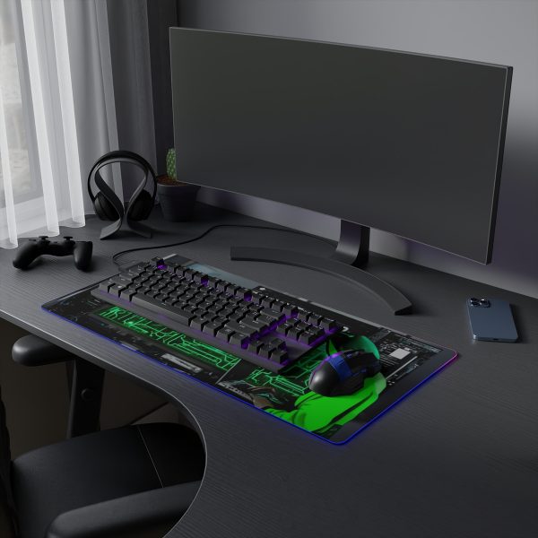 Hacker 27 LED Gaming Mouse Pad - Image 20
