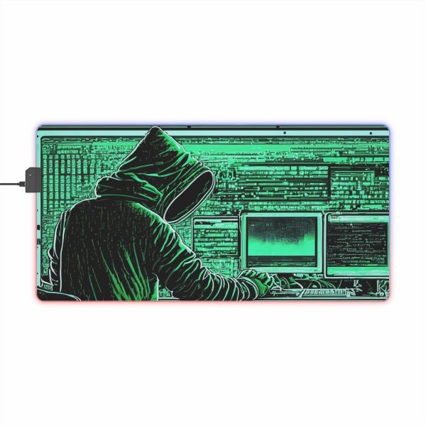 Hacker 29 LED Gaming Mouse Pad - Image 15