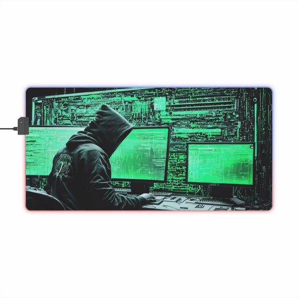 Hacker 30 LED Gaming Mouse Pad - Image 15