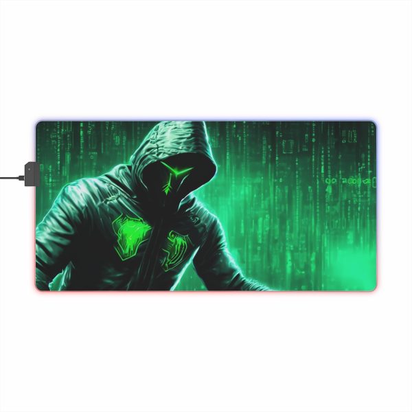 Hacker 4 LED Gaming Mouse Pad - Image 15