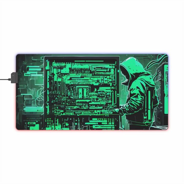 Hacker 31 LED Gaming Mouse Pad - Image 15