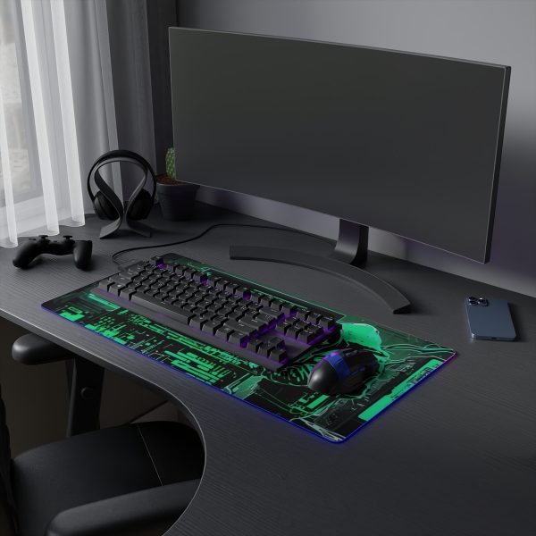 Hacker 31 LED Gaming Mouse Pad - Image 20
