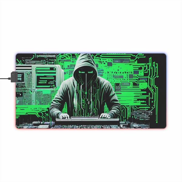 Hacker 32 LED Gaming Mouse Pad - Image 15