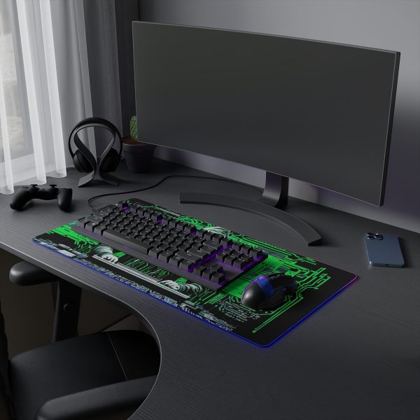 Hacker 32 LED Gaming Mouse Pad - Image 20