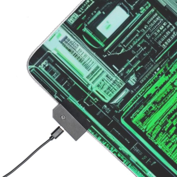 Hacker 33 LED Gaming Mouse Pad - Image 17