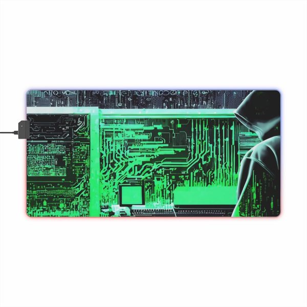 Hacker 34 LED Gaming Mouse Pad - Image 15