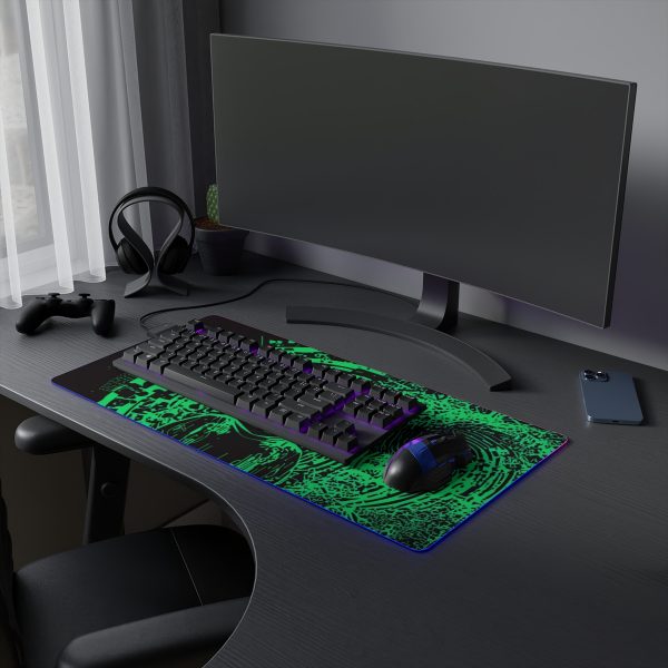 Hacker 5 LED Gaming Mouse Pad - Image 20