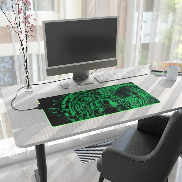 Hacker 5 LED Gaming Mouse Pad - Image 21